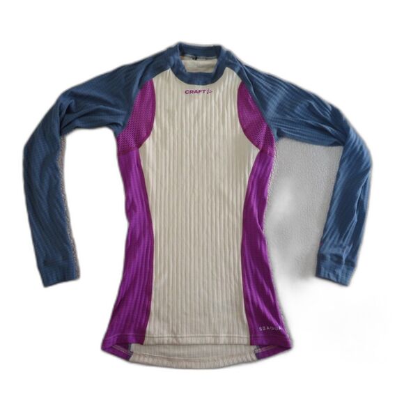 CRAFT ACTIVE EXTREME BASELAYER LONG SLEEVE THERMAL SHIRT SIZE MEDIUM WOMES SKI - Picture 1 of 7
